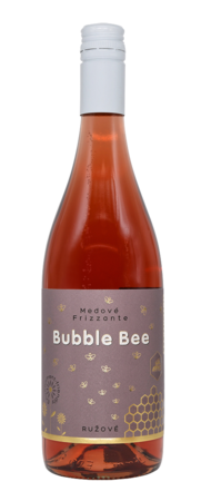E-shop Apimed Medové Frizzante Bubble Bee - ružové