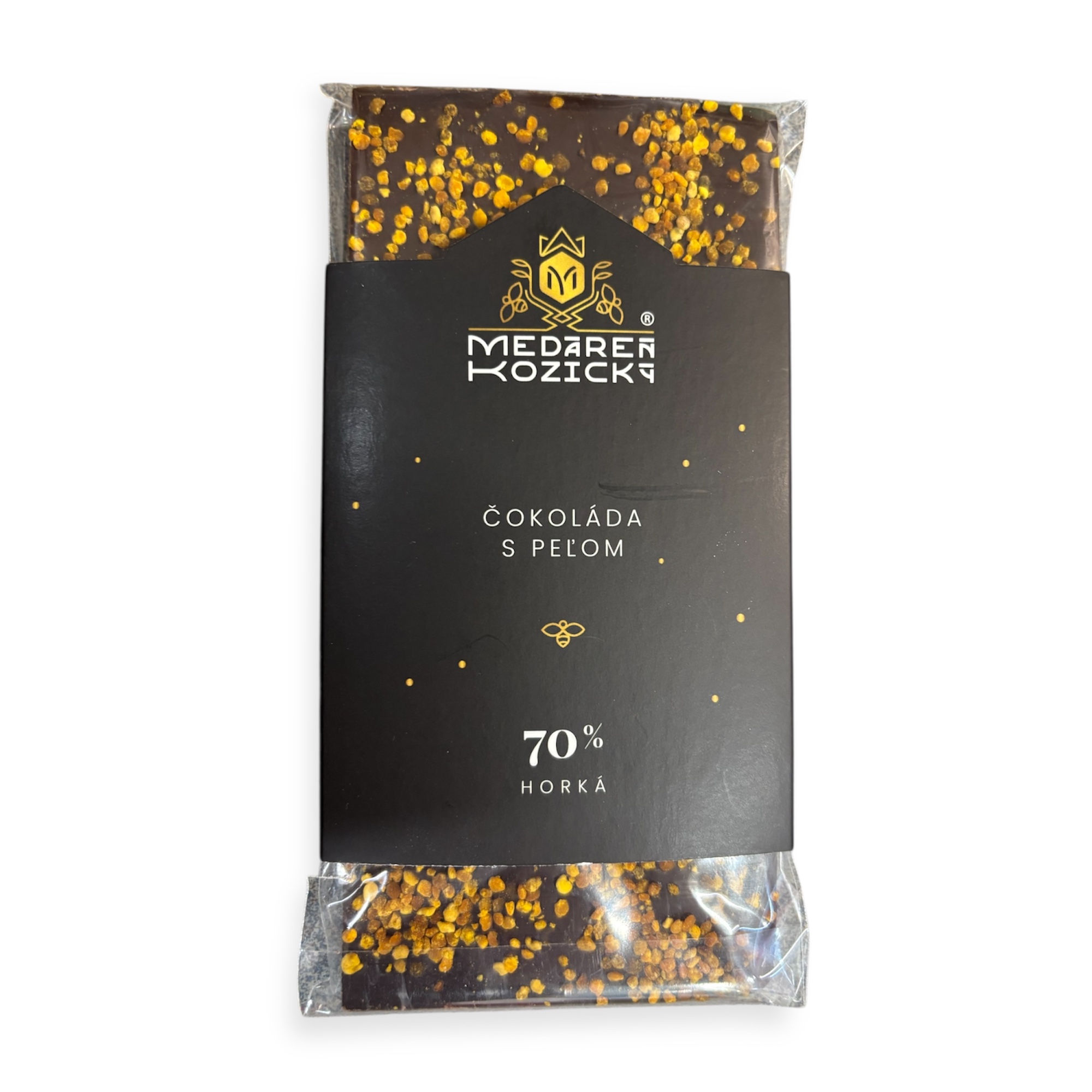 E-shop Horká čokoláda s peľom 75g 70%