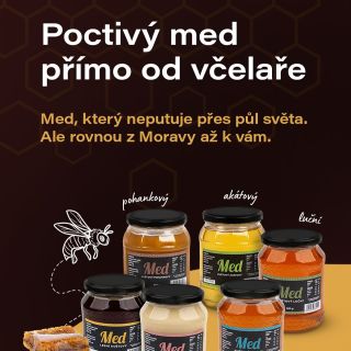 🐝 Máte chuť na český med? U nás máte na výběr hned z několika druhů. 🐝