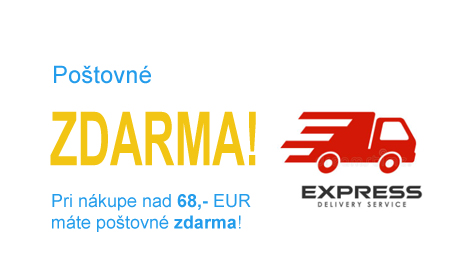 Poštovné zdarma!