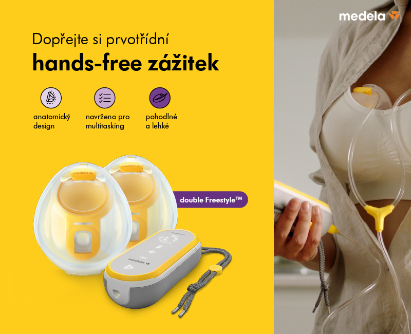 Medela Freestyle Hands-free novinka banner mobil
