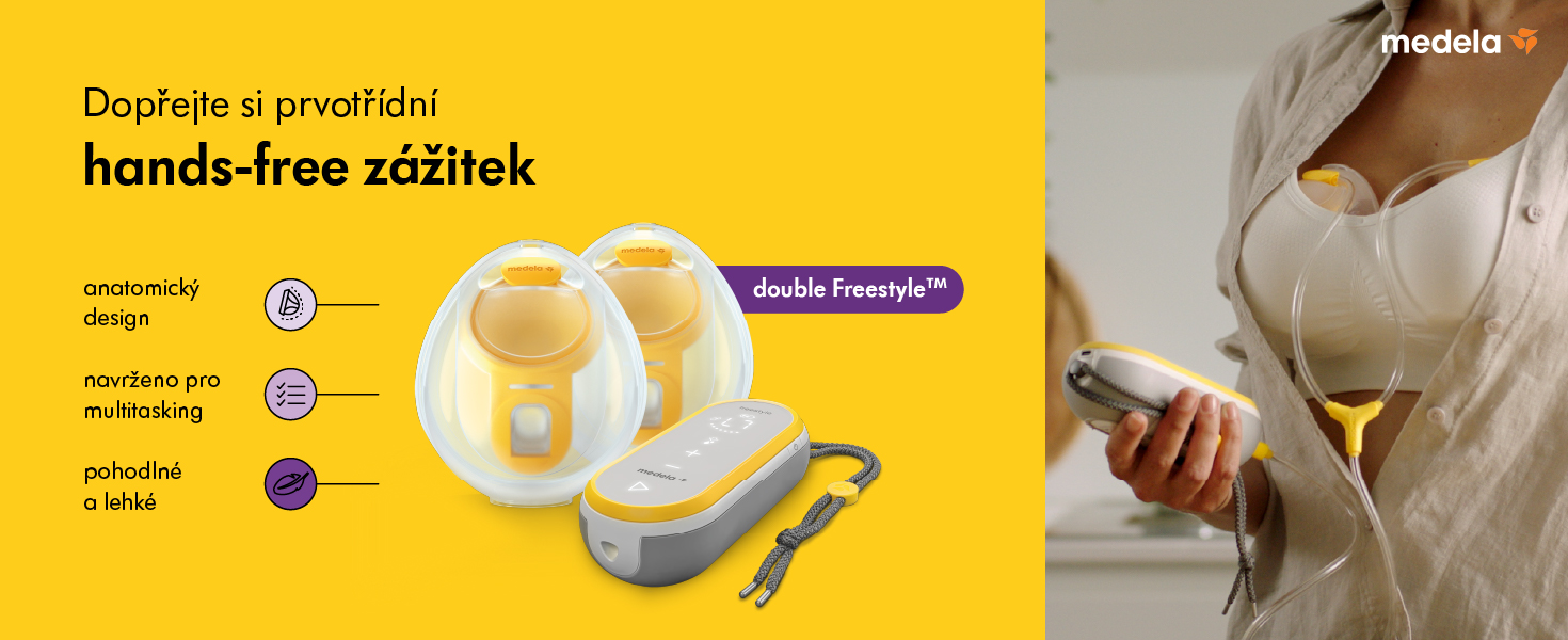 Medela Freestyle Hands-free novinka banner web