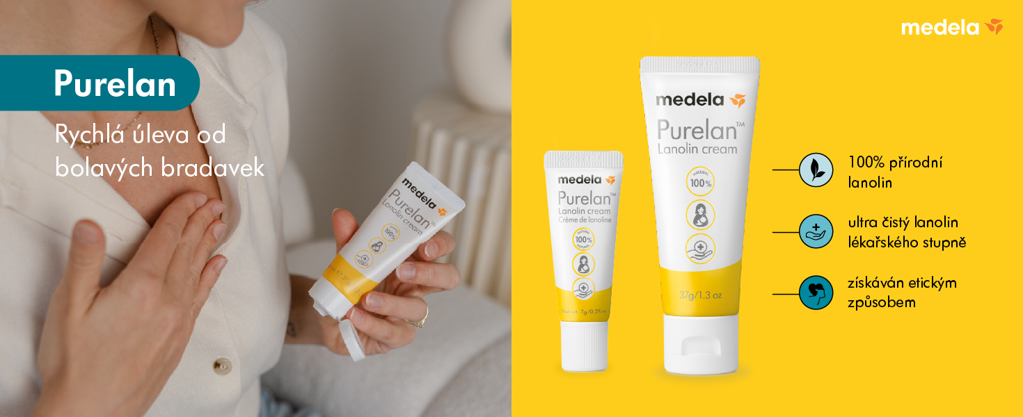 Rychlá úleva od bolavých bradavek