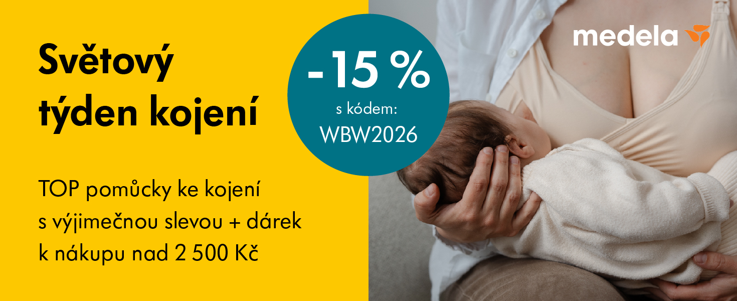 Webový banner na Světový týden kojení 2026