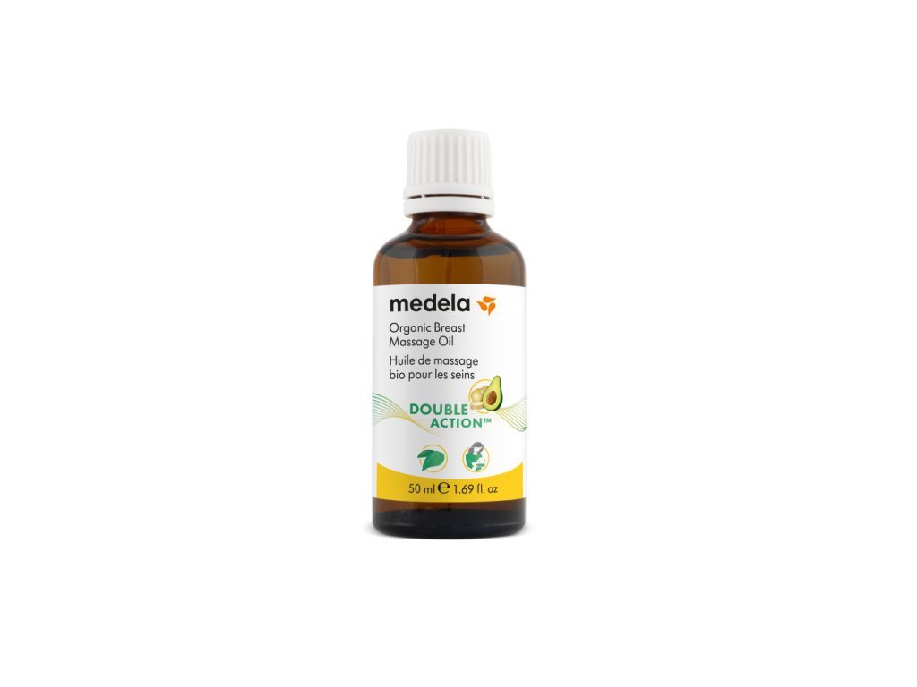 Medela Organický masážní olej na prsy, 50 ml produkt