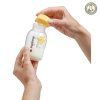 Medela Sada lahví láhev 150 ml s mlékem zavírání víčkem