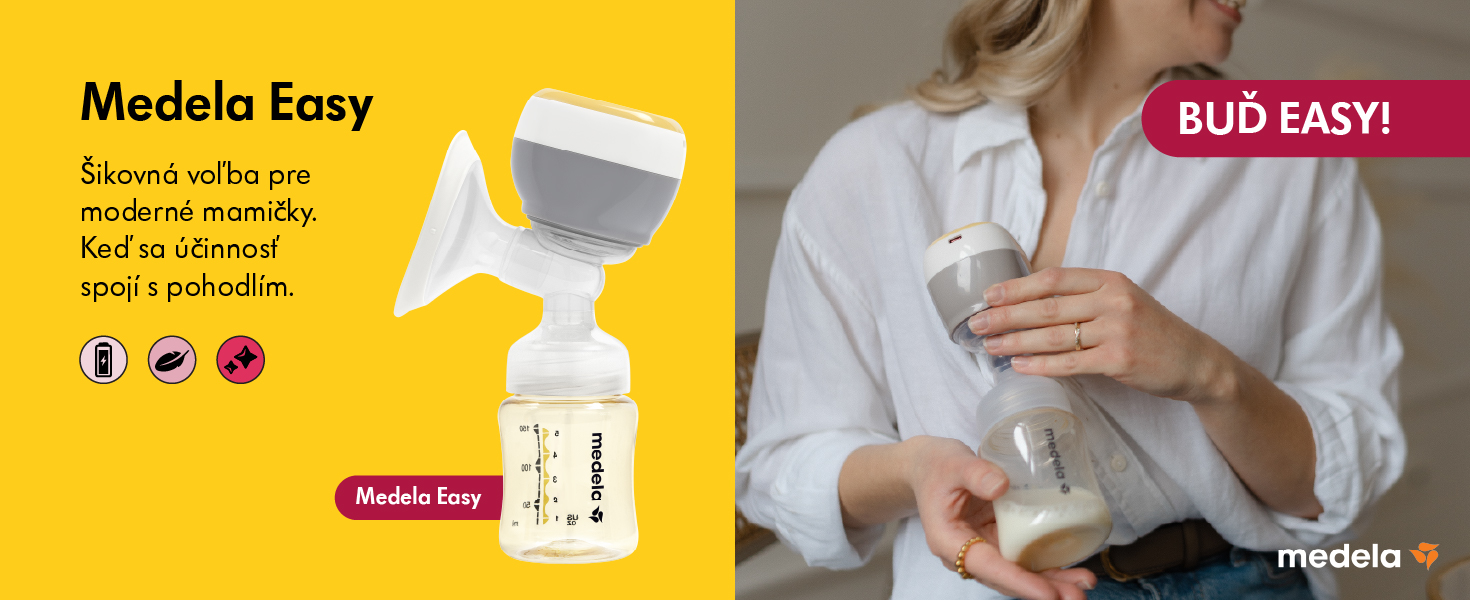 Novinka Medela Easy banner na web