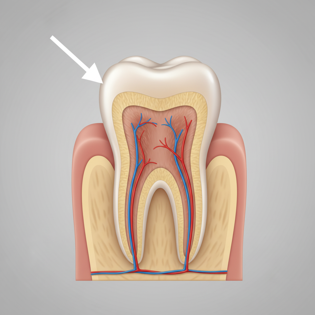 Zubní sklovina: nejtvrdší tkáň v lidském těle