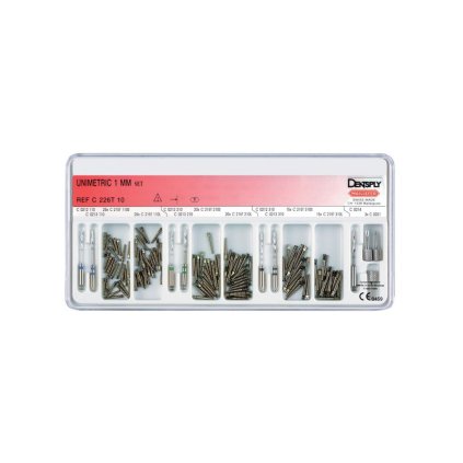 Unimetric (Varianta Unimetric TITAN čepy 310 S černé 1,0mm 25ks)