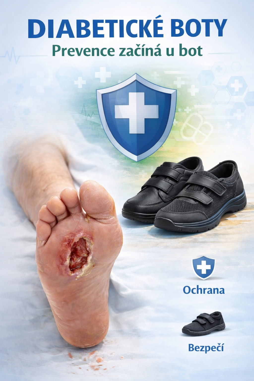 Diabetické boty: Prevence začíná u bot