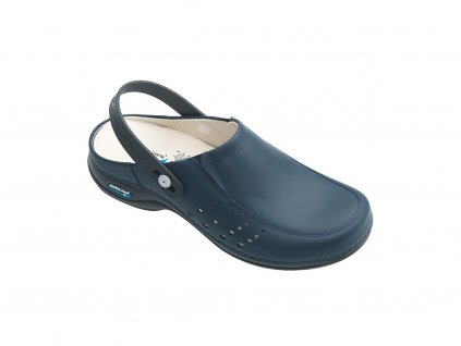715 4 berlim pracovni kozena pratelna obuv s certifikaci unisex s paskem tmave modra wg4ap03 nursing care 2