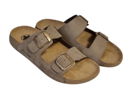 Mediline dámské pantofle 9873DD 106 -S182- béžové