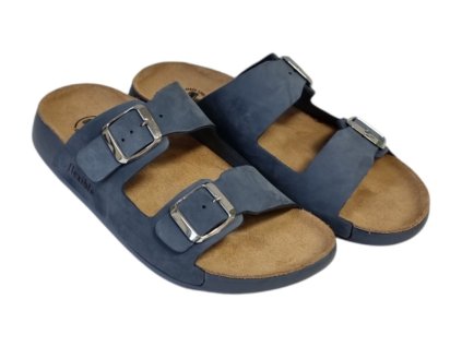 27727 2 mediline damske pantofle 9873dd 106 s182 modre