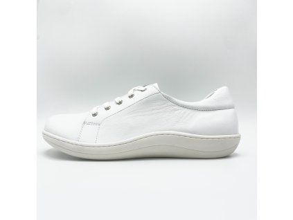 beBARE -NATURAL FIT dámské polobotky CMK 2101, bílé