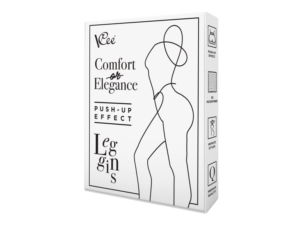 VCee Push Up tvarující legíny S/M