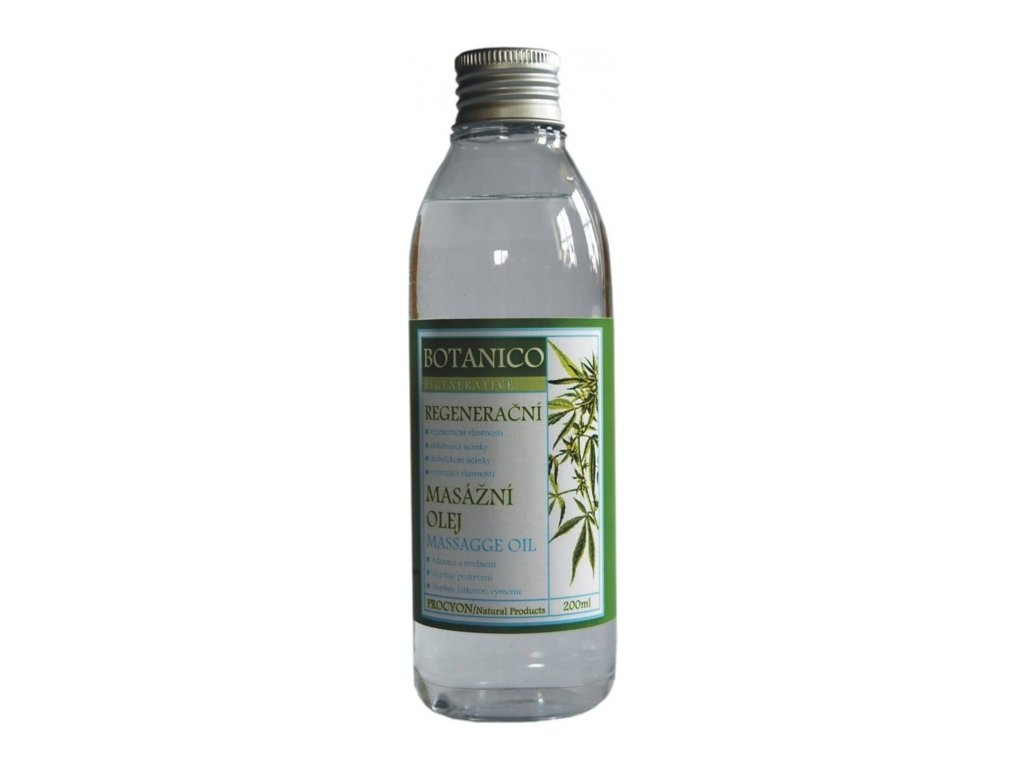 Botanico konopný regenerační olej 200ml