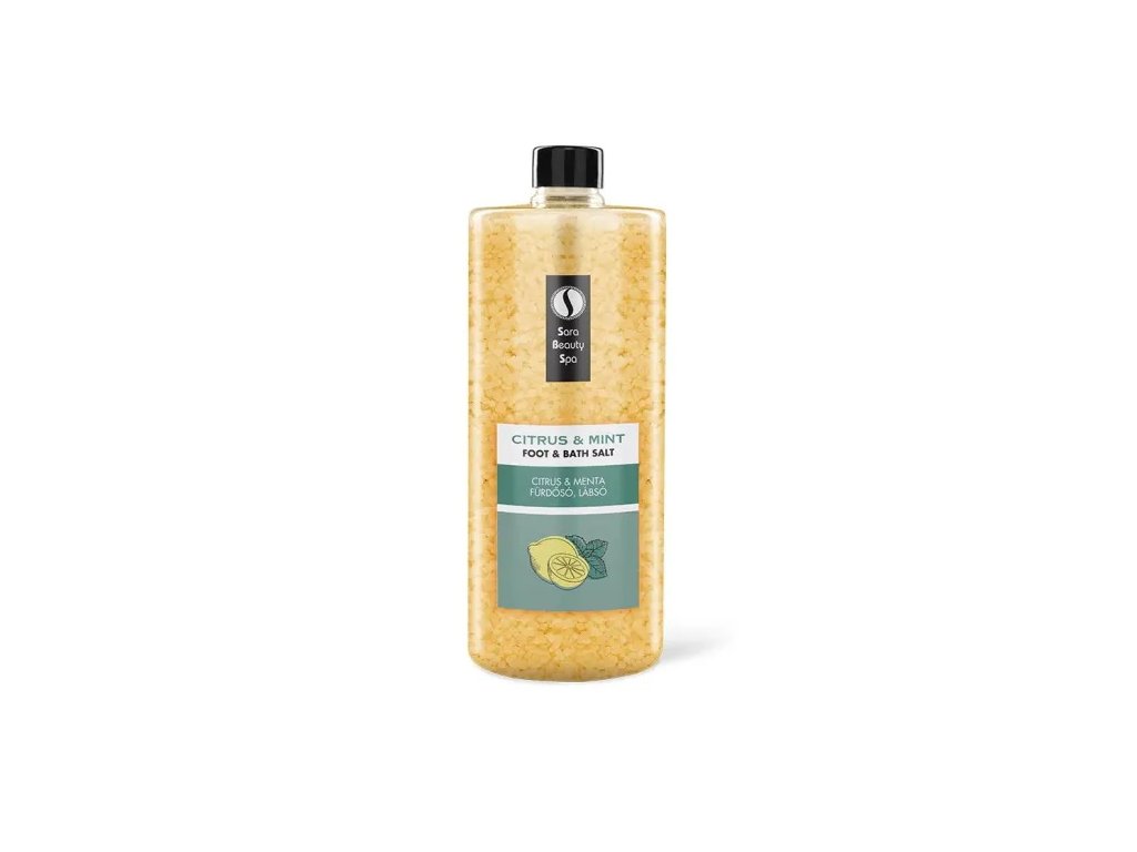 Sara Beauty Spa Koupelová sůl Citrus a Máta 1320g