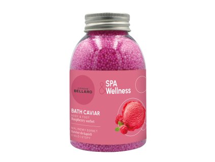 Fergio Bellaro zjemňující kuličky do koupele Malinový sorbet 190g