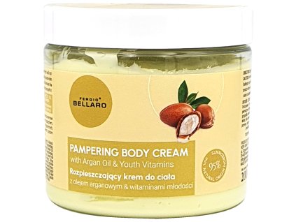 Fergio Bellaro tělový krém s vitamíny a arganovým olejem 200ml