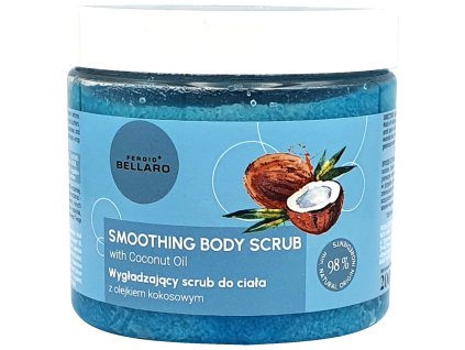 Fergio Bellaro přírodní tělový peeling s kokosovým olejem 200ml