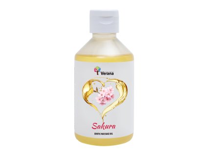 Verana Erotický masážní olej Sakura 250ml