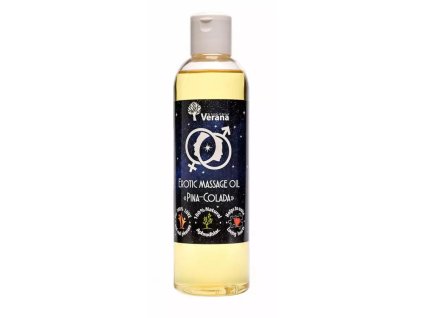 Verana Erotický masážní olej Piňa Colada 250ml