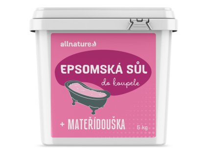 Allnature Epsomská sůl Mateřídouška 5kg
