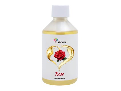 Verana Erotický masážní olej Růže 250ml