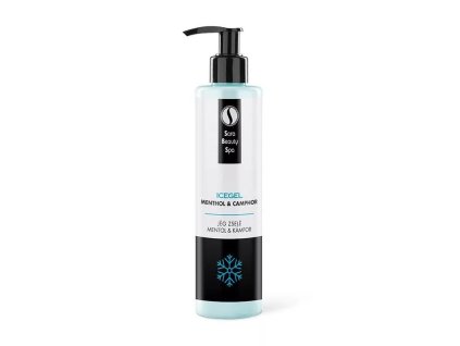 Sara Beauty Spa chladivý gel Mentol a a kafr 250ml