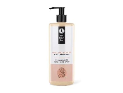 Sara Beauty Spa krémový peeling na tělo, ruce a nohy Energy 500g
