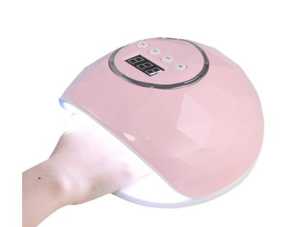 UV/LED lampa F6 48W růžová