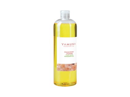 Yamuna masážní olej Plumérie a jasmín 1000ml
