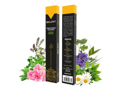Bilovit Přírodní vonné tyčinky 40g - Bylinky