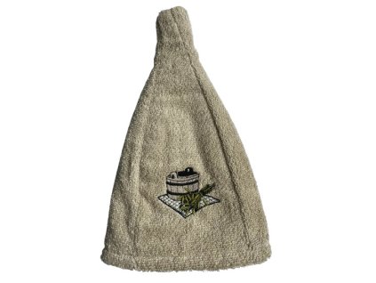 Čepice do sauny 60% bavlna 40% len