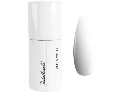 HYBRIDNY LAK F3 ULTRA WHITE ISABELLENAILS BIELA BIELA