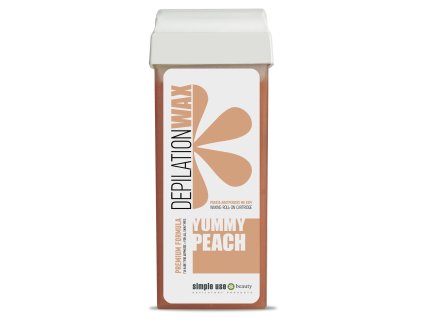Depilační vosk roll-on broskvový, 100ml