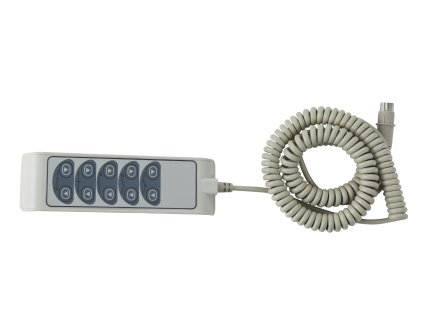 Ruční ovladač k pedikérském křeslu 2244C, 2246C bez tlačítka one key reset