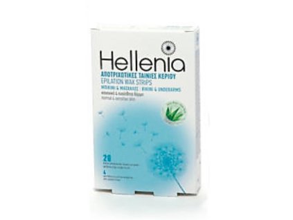 Hellenia Depilační náplasti na třísla a podpaží 20ks