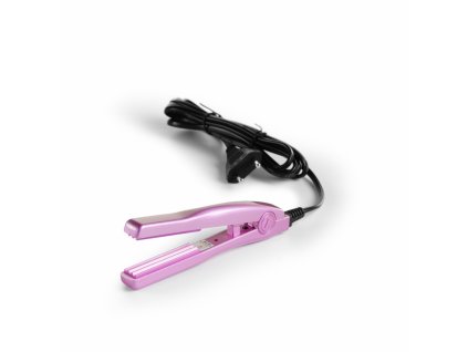 Mini Volume Iron krepovačka na vlasy - růžová