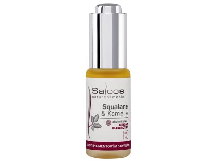 Saloos Bio Squalane a Kamélie rostlinný elixír 20ml