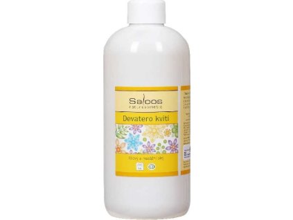 Saloos Bio masážní olej Devatero kvítí 1000ml