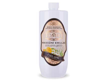 TOMFIT masážní emulze základní - 1l