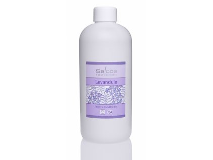 Saloos Bio masážní olej Levandule 500 ml