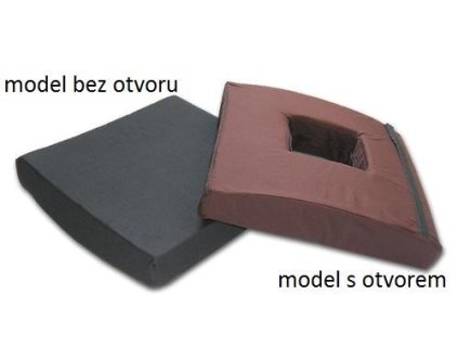 Antidekubitní sedák vaflovaný 45x45x9cm s otvorem