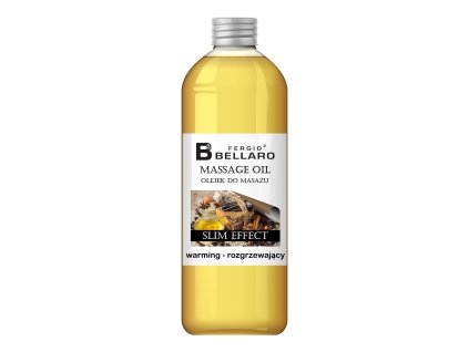 Fergio BELLARO masážní olej hřejivý Slim effect - 1l