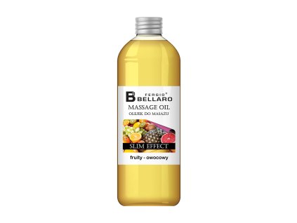 Fergio BELLARO masážní olej ovocný Slim effect - 1l