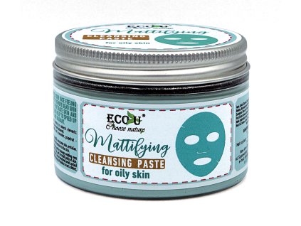 Eco-U čistící pleťová pasta matující 150ml