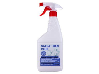 SAELA - DEZI PLUS dezinfekce na povrchy s rozprašovačem 750ml