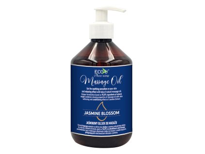 Eco-U masážní olej s jasmínovým extraktem 500ml