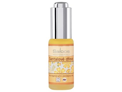 Saloos Bio Regenerační obličejový olej Santalové dřevo 20ml
